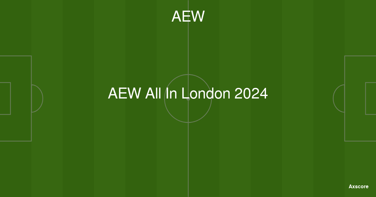 Aew All In 2024 Date Glynda Tanhya