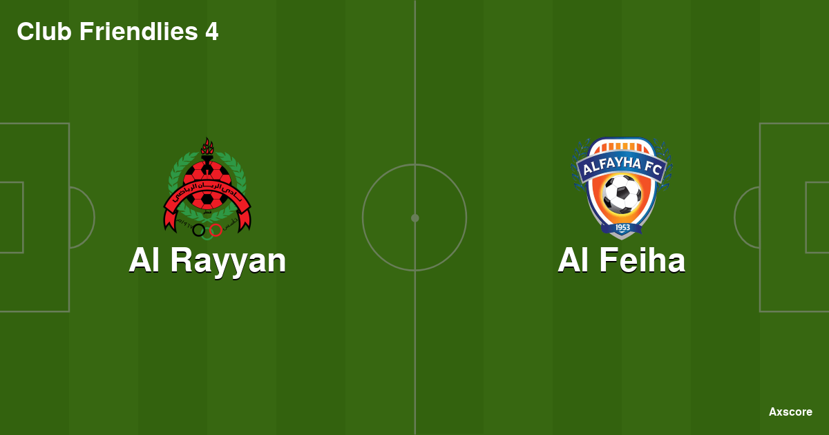 Rayyan vs Al Wasl, Club Friendly Games