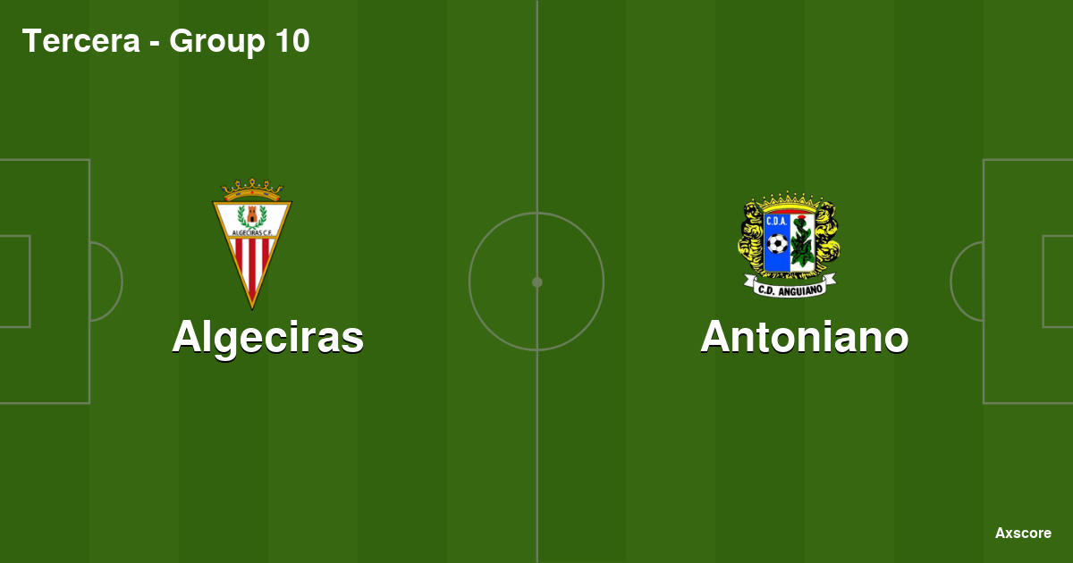 Axscore Algeciras 21 Antoniano Livestream H2h And Lineups 08 04 2012