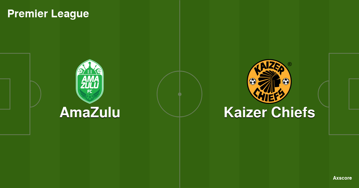 Kaizer Chiefs vs Orlando Pirates live score, H2H and lineups