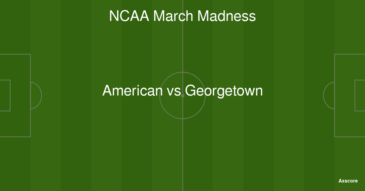 Axscore American vs livestream, H2H and lineups 19112023