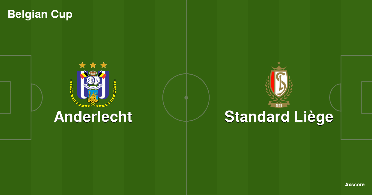 Standard Liège vs Anderlecht H2H stats - SoccerPunter