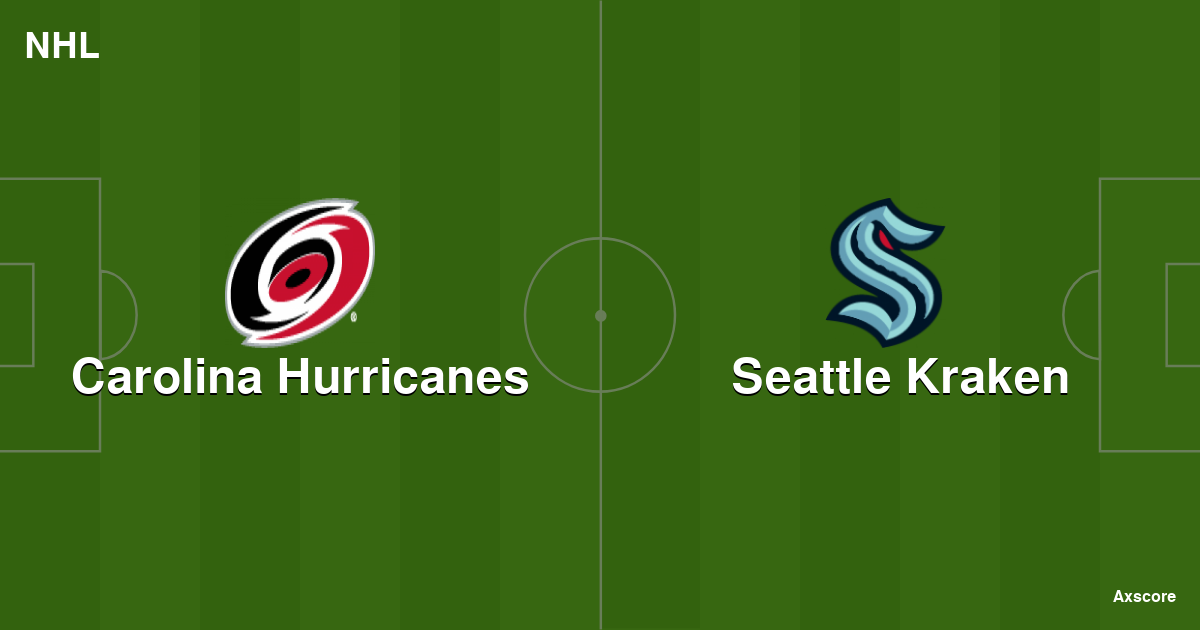 NHL: Carolina Hurricanes at Seattle Kraken