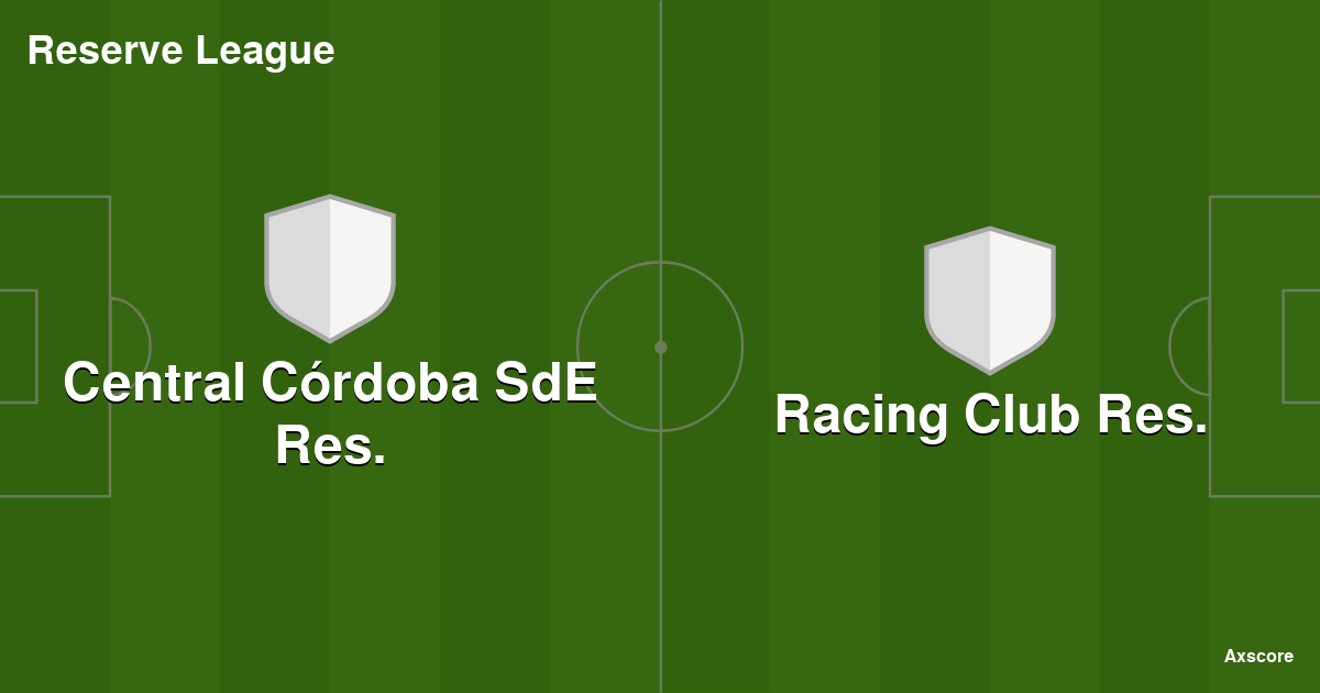 Central Córdoba SdE Res. vs Racing Club Res. Match Preview