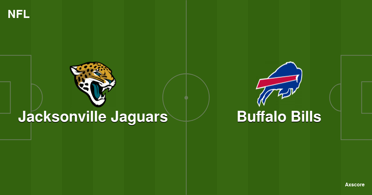 Bills vs Jaguars live score & H2H