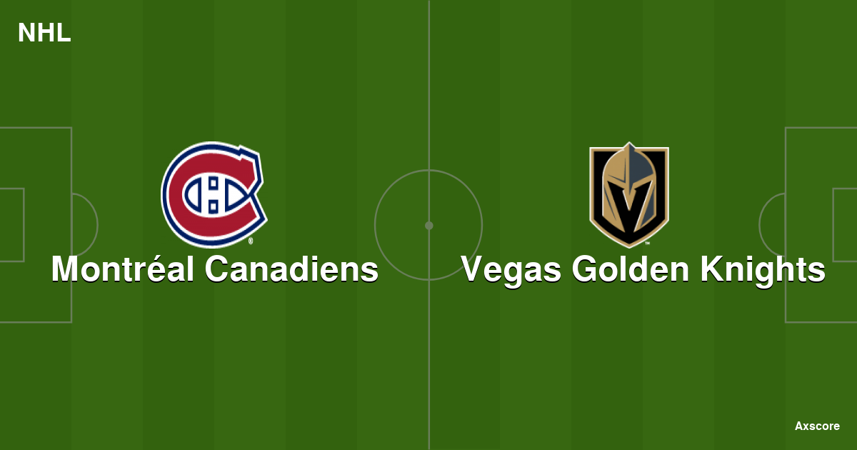 Montreal Canadiens vs Vegas Golden Knights - October 31, 2023
