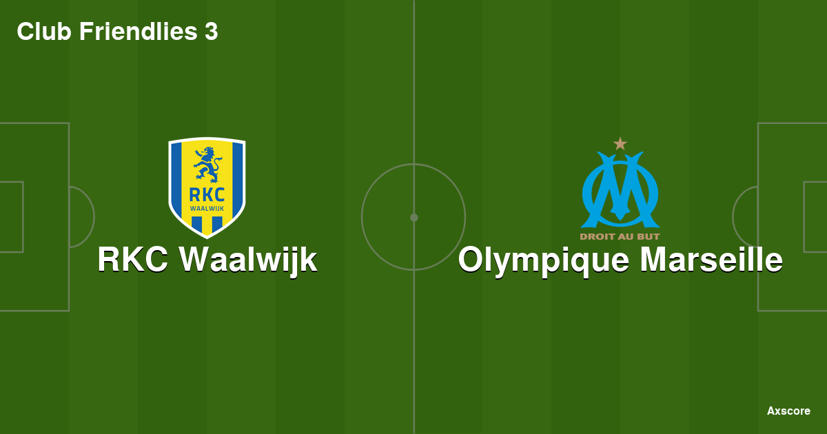 Waalwijk vs Kortrijk, Club Friendly Games