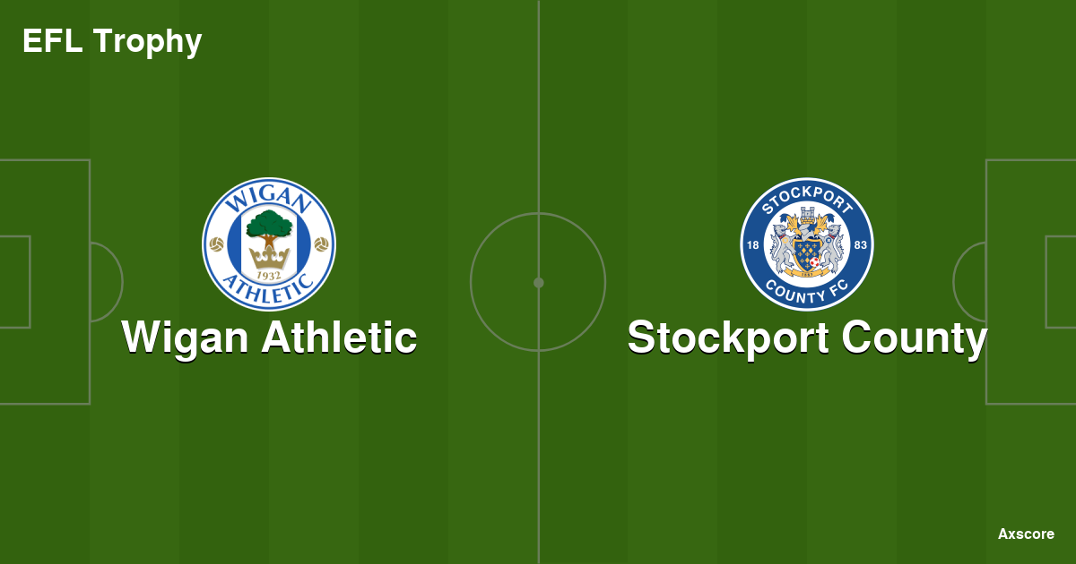 Axscore | Wigan Athletic 2:0 Stockport County Livestream, H2H And ...